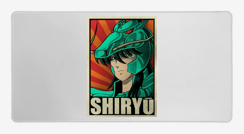 Mouse pad Gamer Blanco de Shiryu