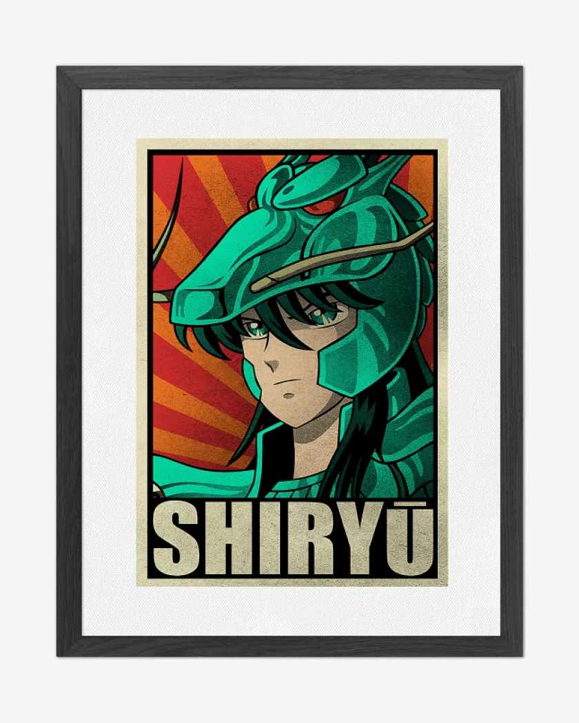 Cuadro decorativo Blanco de Shiryu