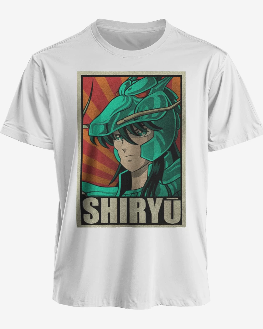 Polera premium Blanco de Shiryu