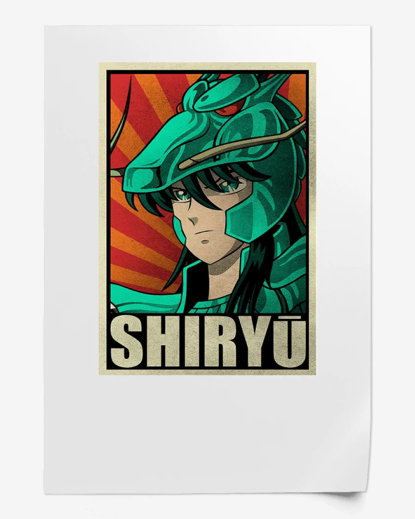 Print Blanco de Shiryu