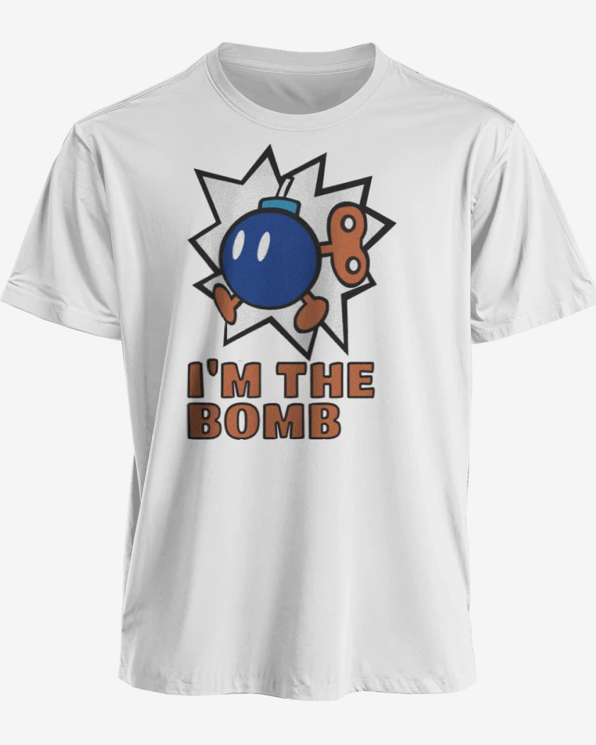 Polera premium Blanco de Im The Bomb