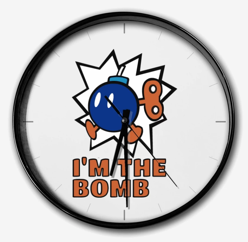 Reloj Blanco de Im The Bomb