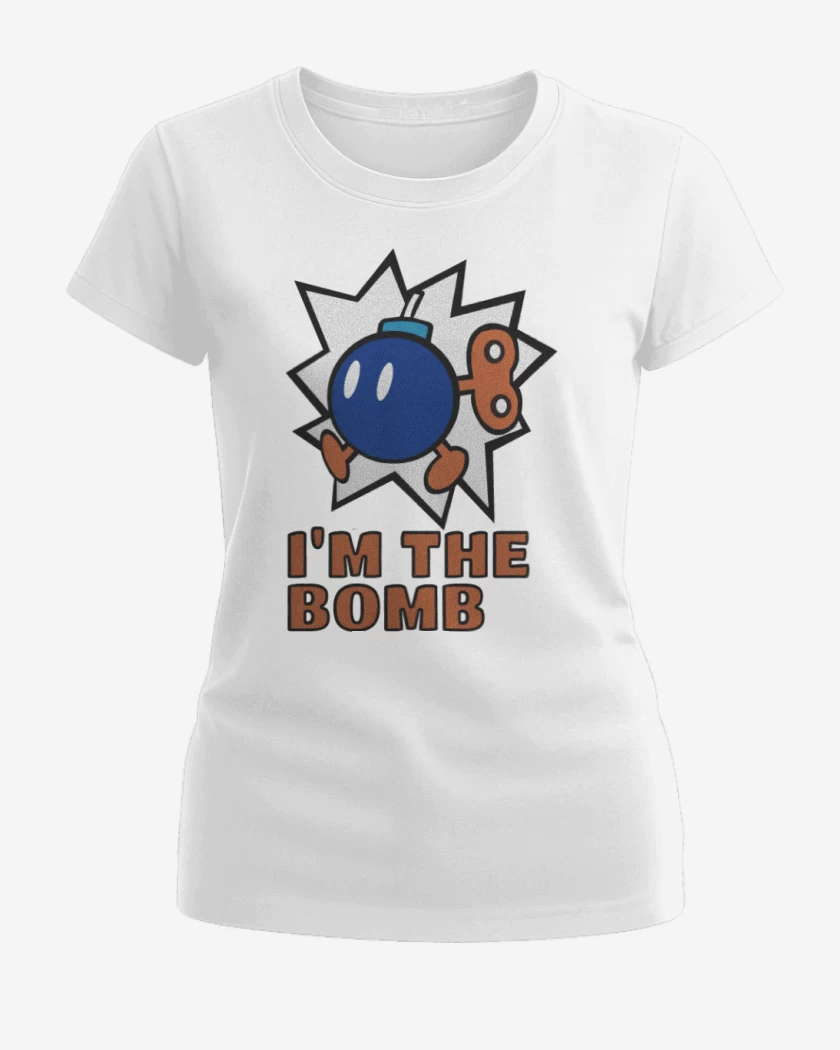 Polera de Mujer Blanco de Im The Bomb