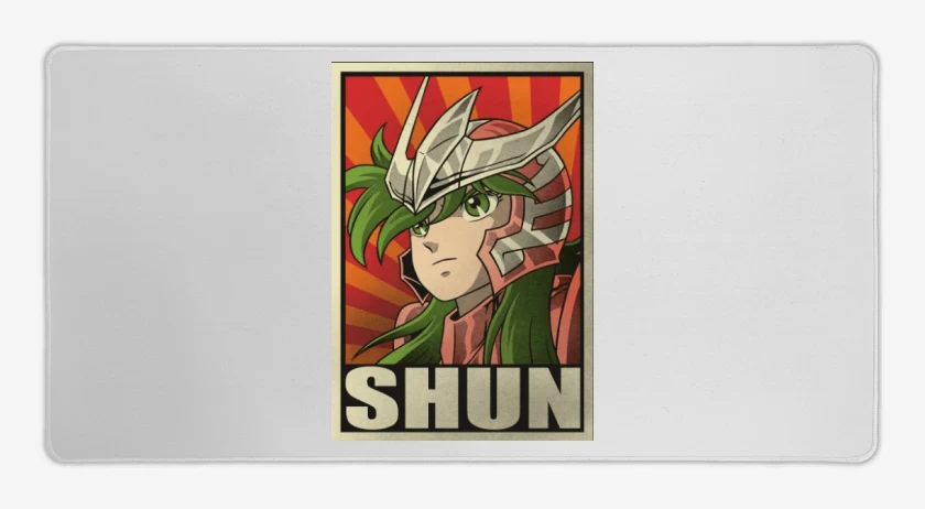 Mouse pad Gamer Blanco de Shun