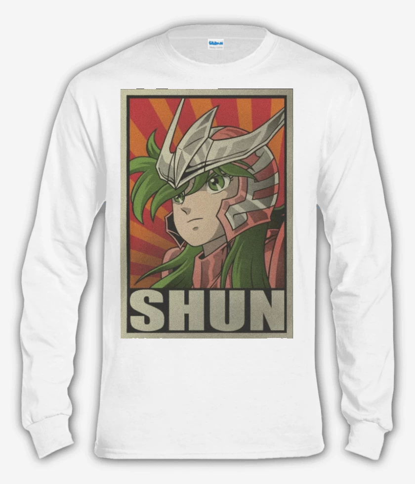 Polera manga larga Blanco de Shun