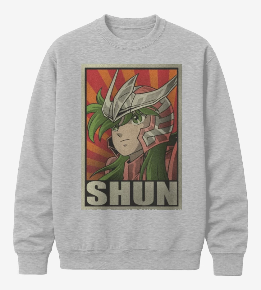 Poleron polo Gris Melange de Shun
