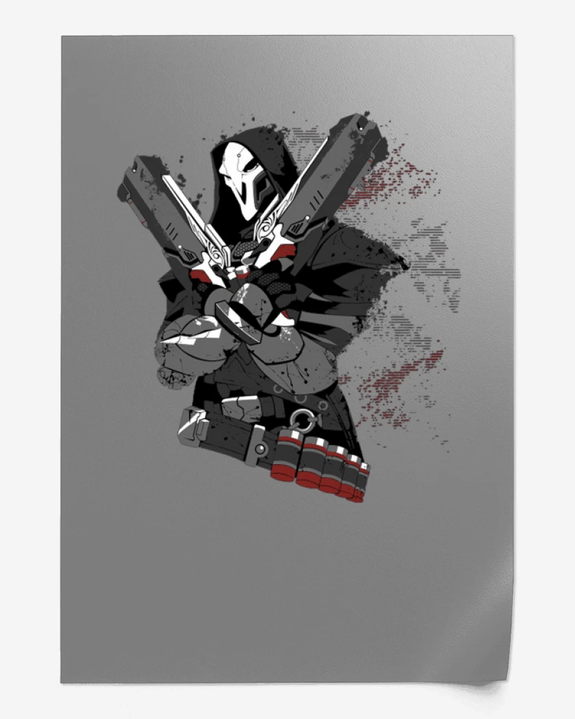 Print Gris Melange de Reap