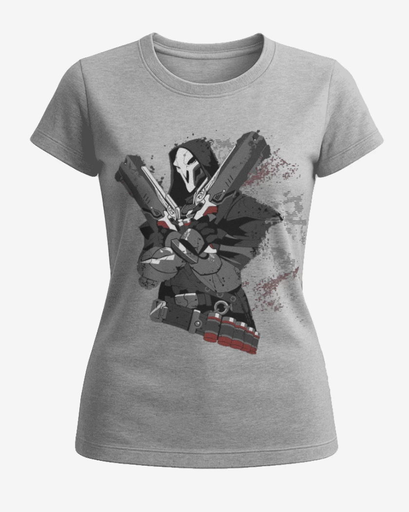 Polera de Mujer Gris Melange de Reap