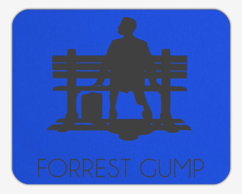 Mousepad Forrest Gump - Banca 