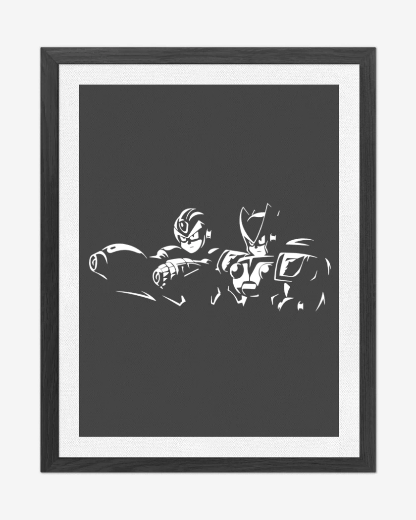 Cuadro decorativo Megaman - Pulp Fiction