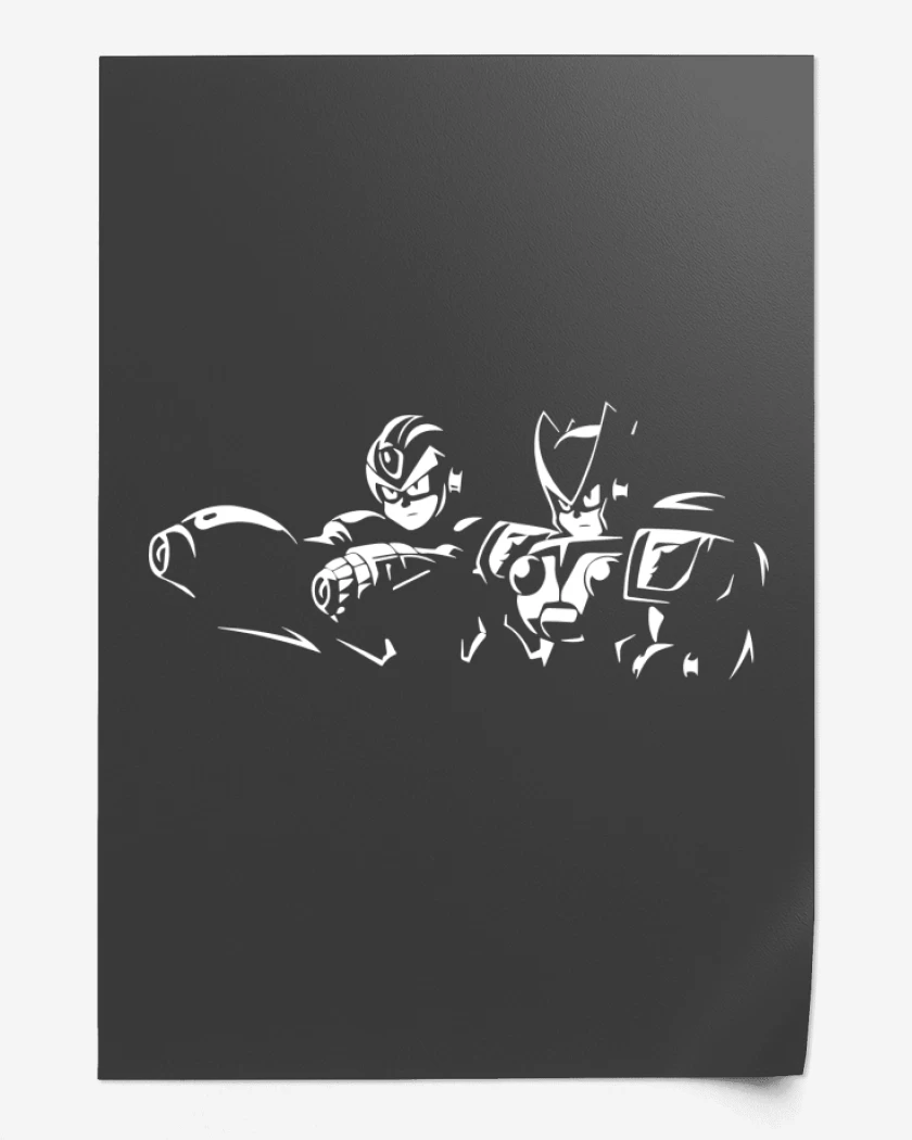 Print Megaman - Pulp Fiction