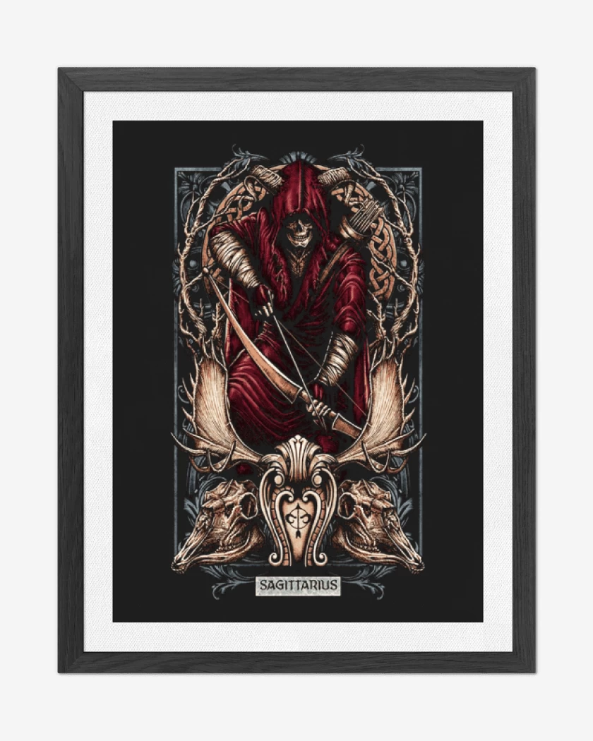 Cuadro decorativo Sagitario Signos