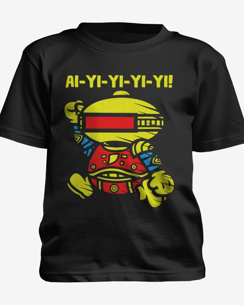 Polera de niño Negro de Ai yi yi yi yi!