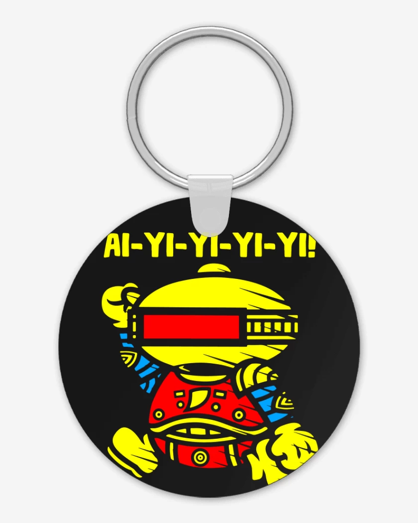 Llavero Negro de Ai yi yi yi yi!