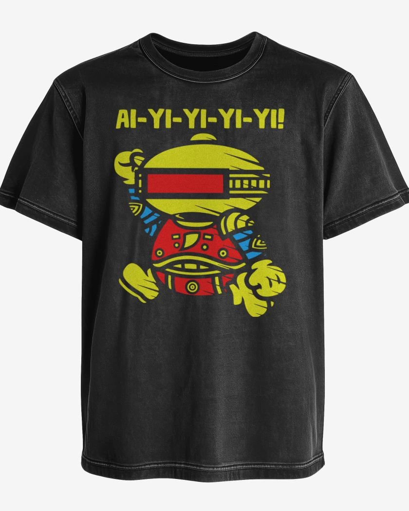 Polera desgastada Ai yi yi yi yi!