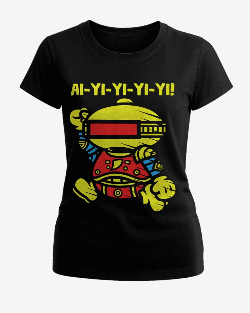 Polera de Mujer Negro de Ai yi yi yi yi!