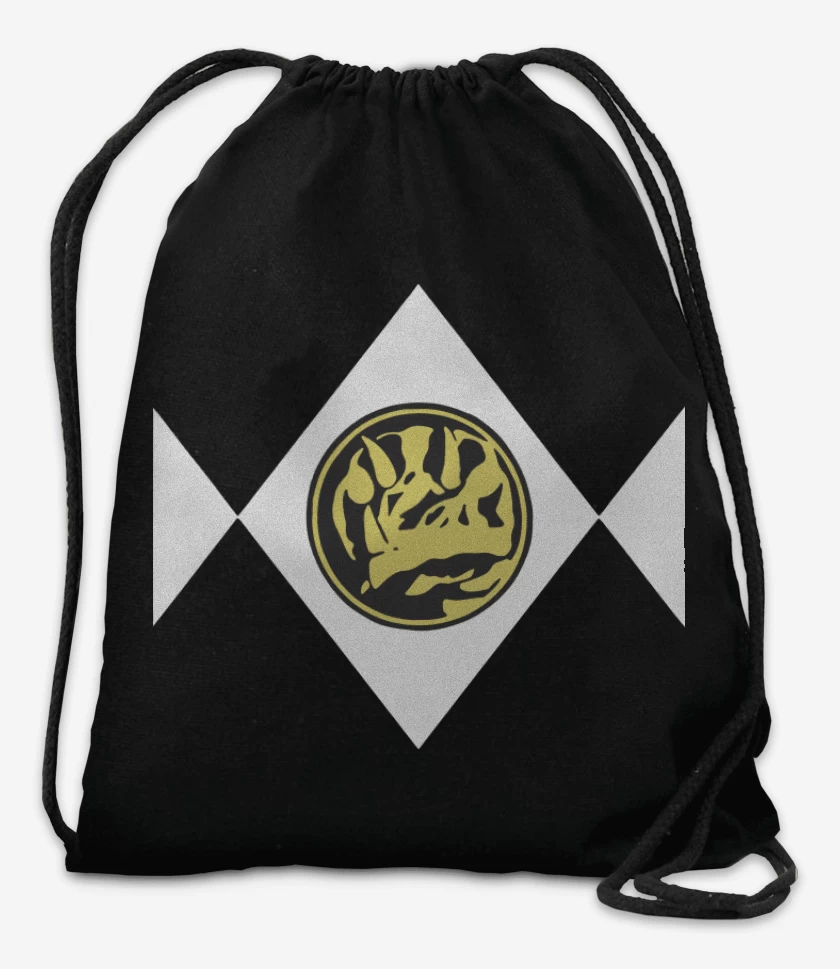 Mochila Negro de Blue Ranger