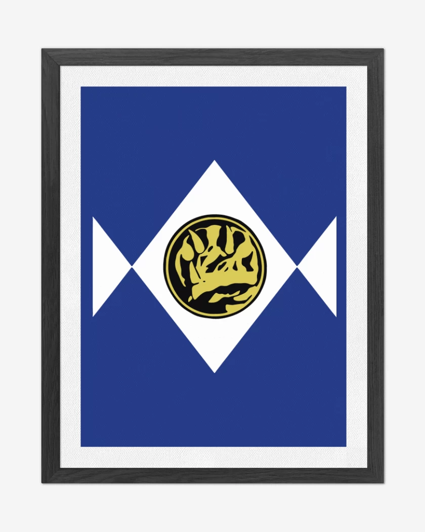 Cuadro decorativo Azul Rey de Blue Ranger