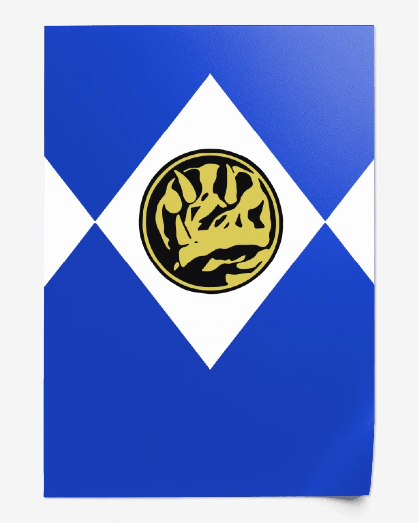 Print Blue Ranger
