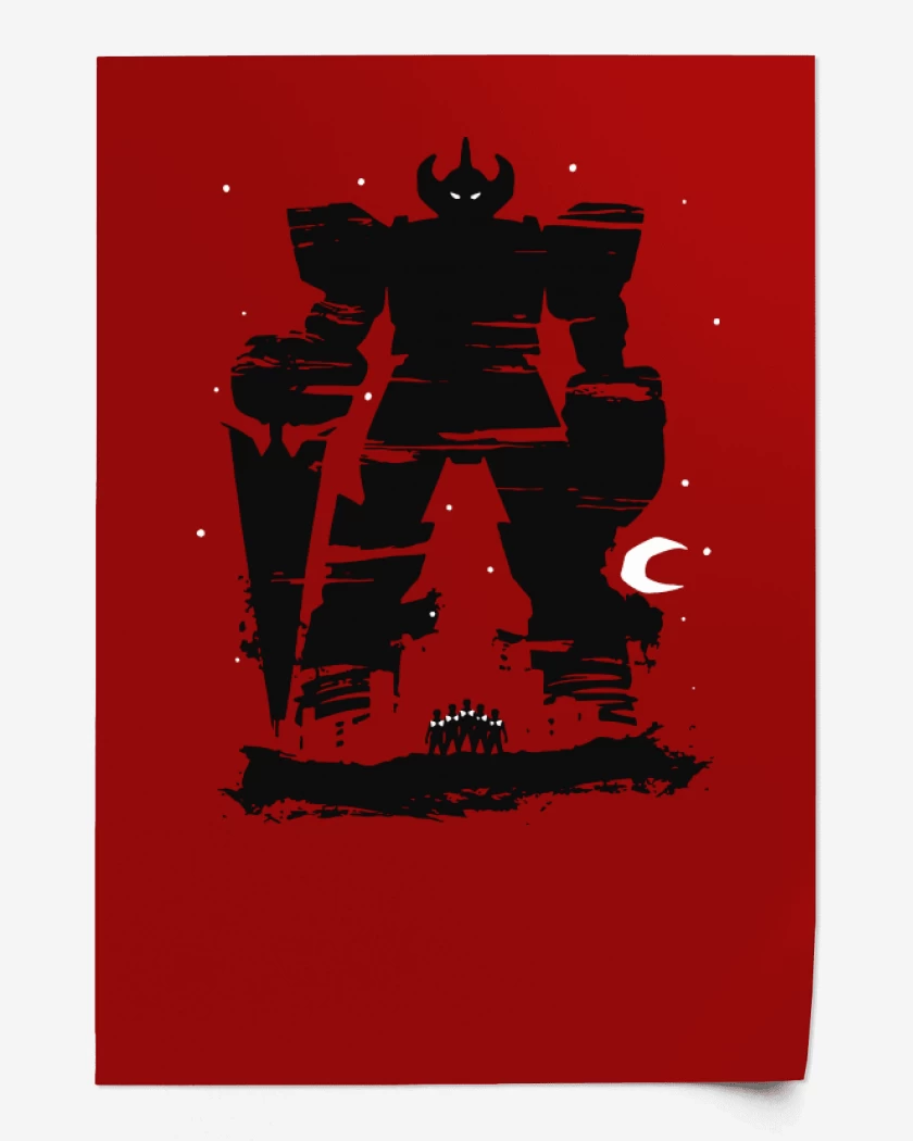 Print Rojo de Dino Megazord