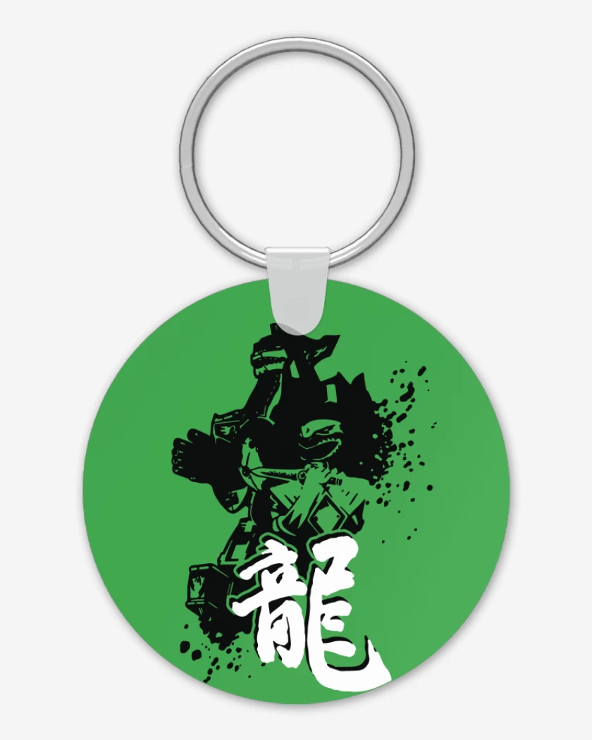 Llavero Verde jade de Dragonzord 