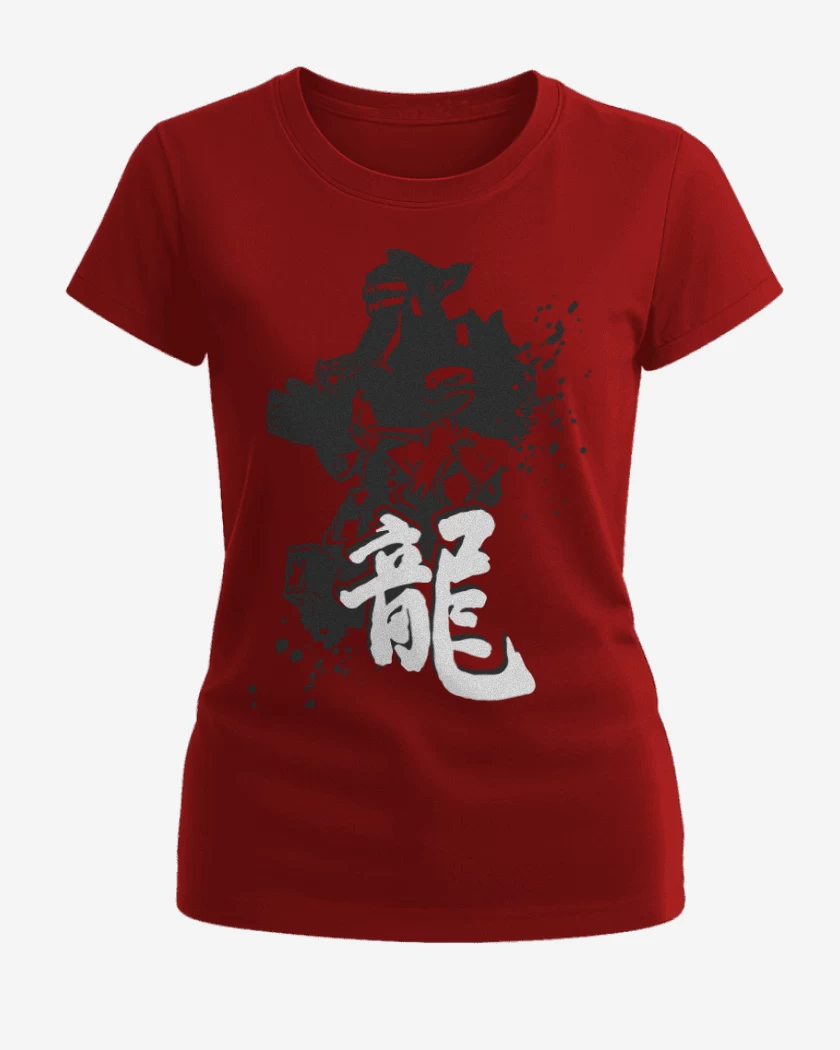 Polera de Mujer Rojo de Dragonzord 