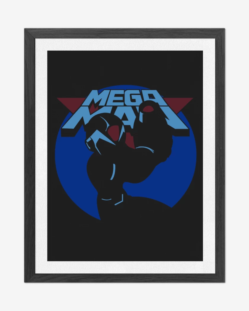 Cuadro decorativo Megaman - X