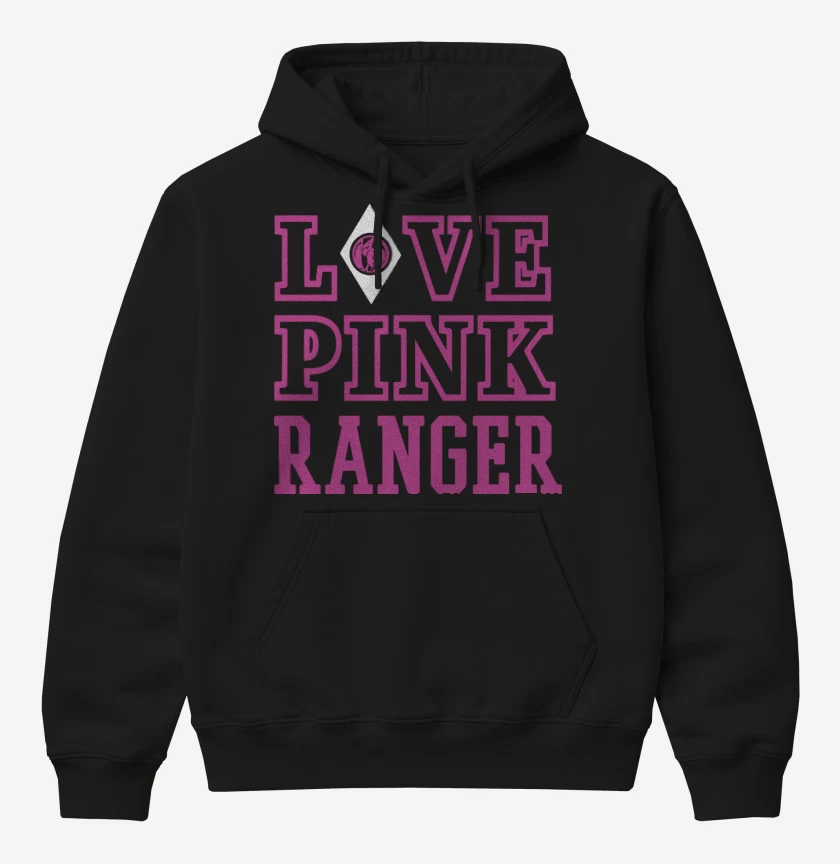 Poleron Canguro básico Negro de Pink Ranger