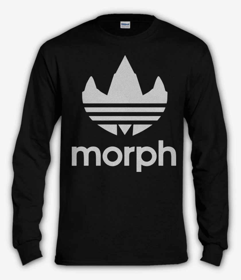 Polera manga larga Negro de Morph