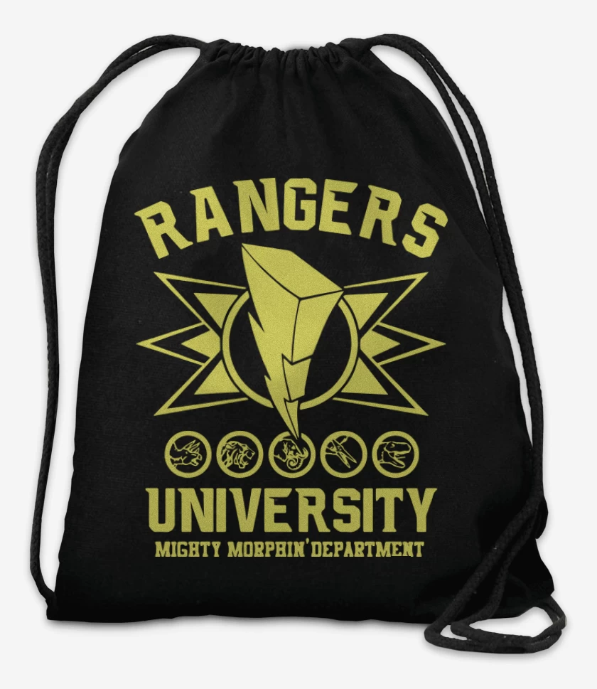 Mochila Negro de Rangers University