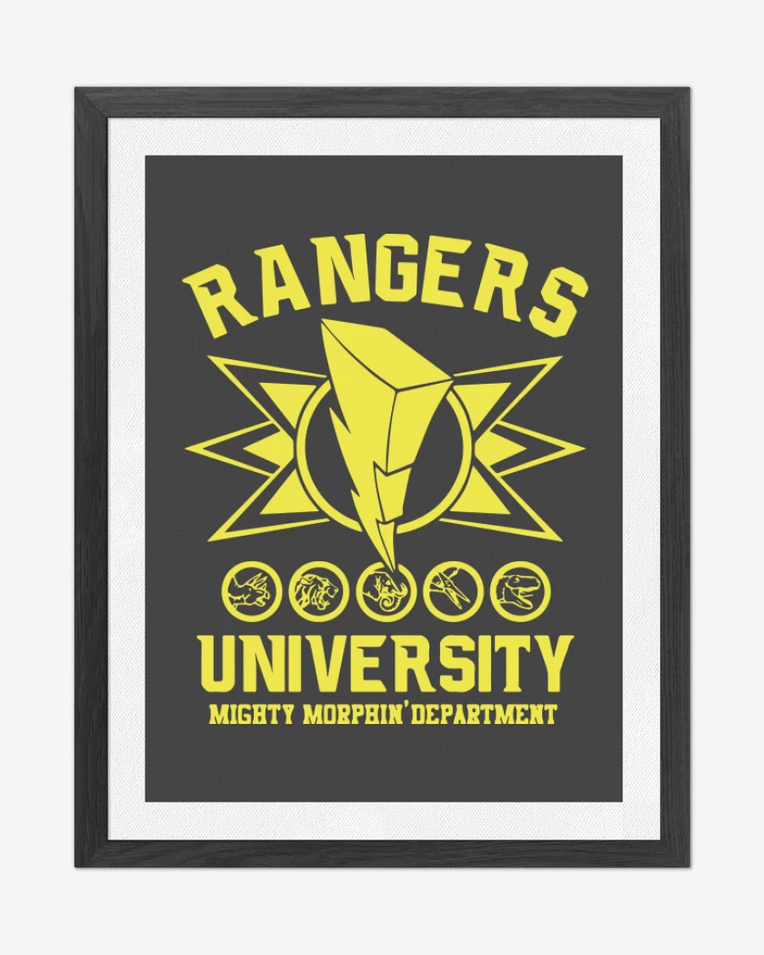 Cuadro decorativo Carbon de Rangers University