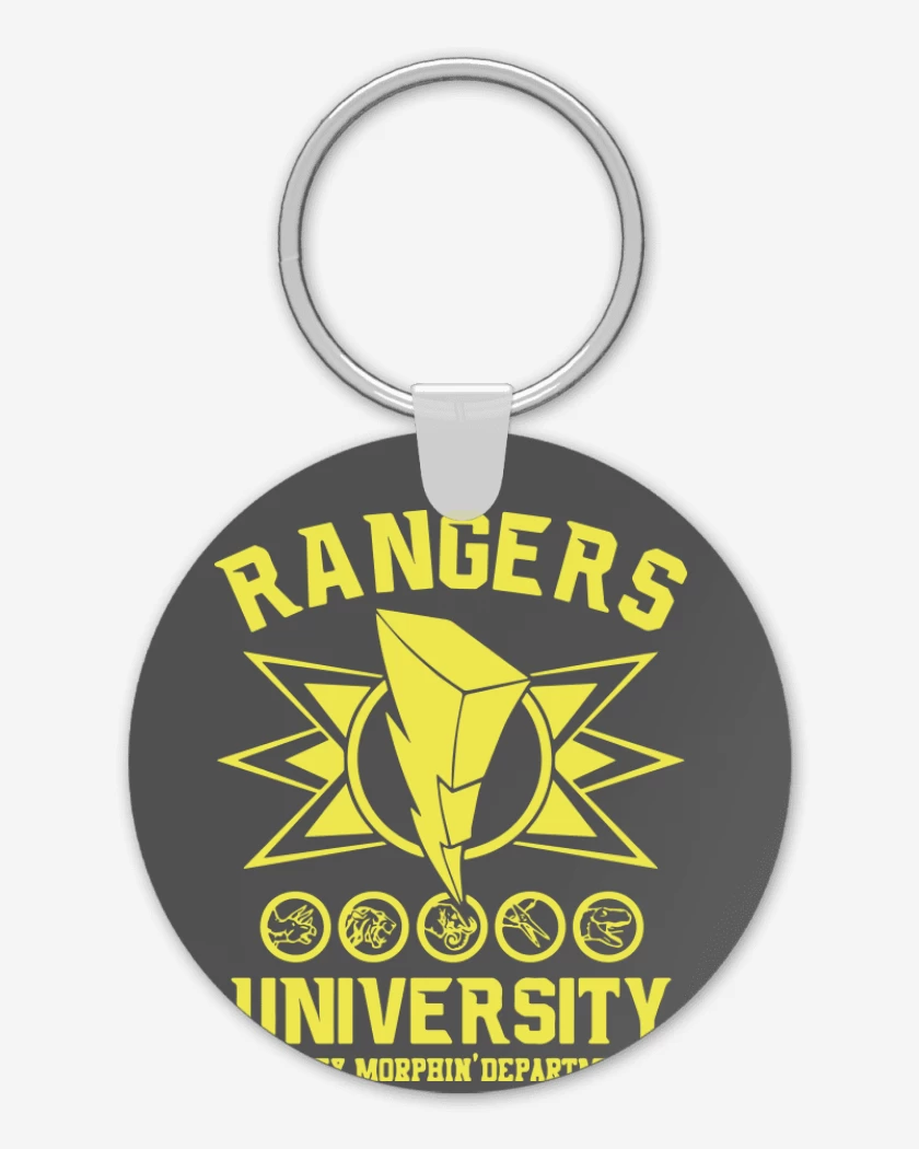 Llavero Carbon de Rangers University