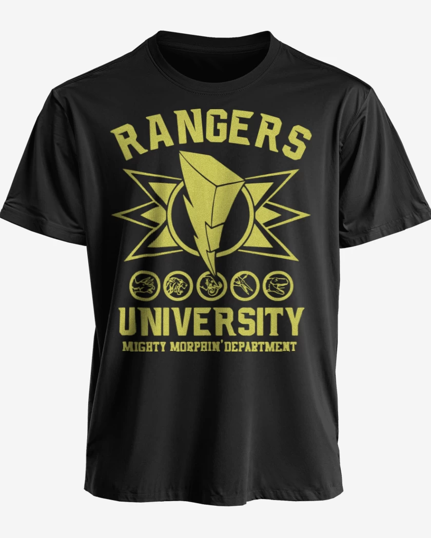 Polera premium Negro de Rangers University