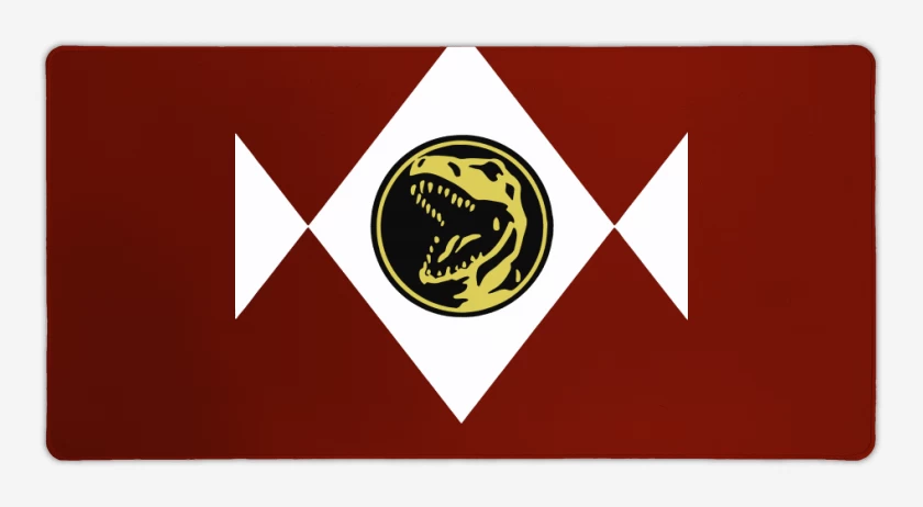 Mouse pad Gamer Rojo de Red Ranger