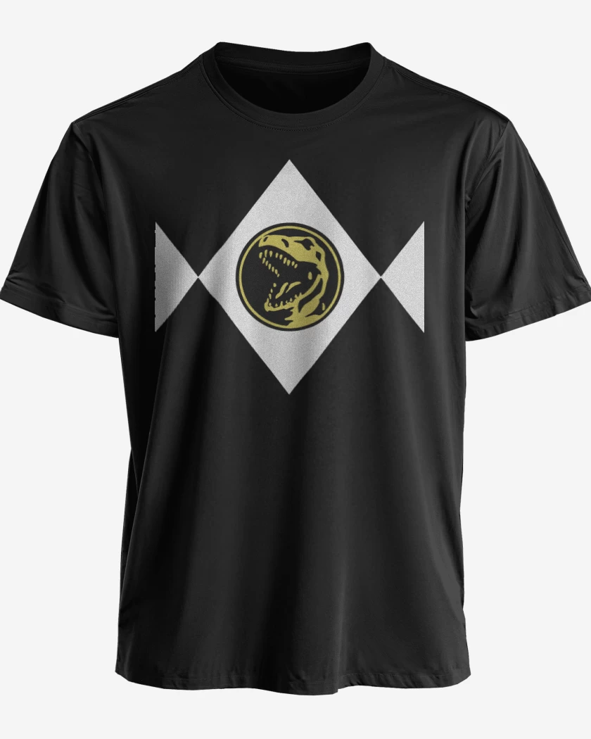 Polera premium Negro de Red Ranger
