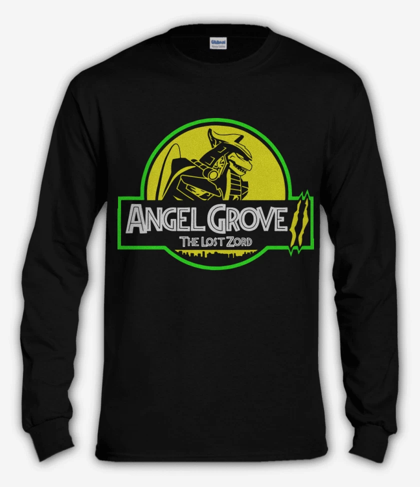 Polera manga larga Negro de The Lost Zord