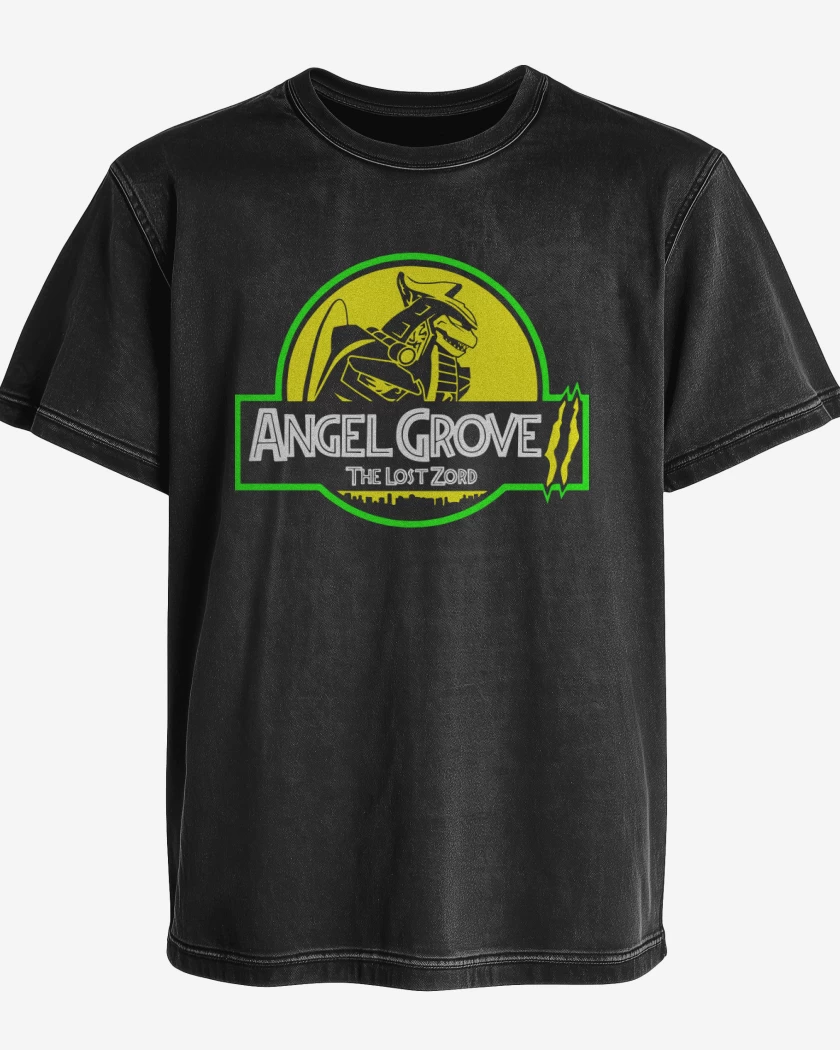 Polera desgastada The Lost Zord