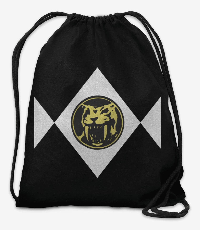 Mochila Negro de Yellow Ranger