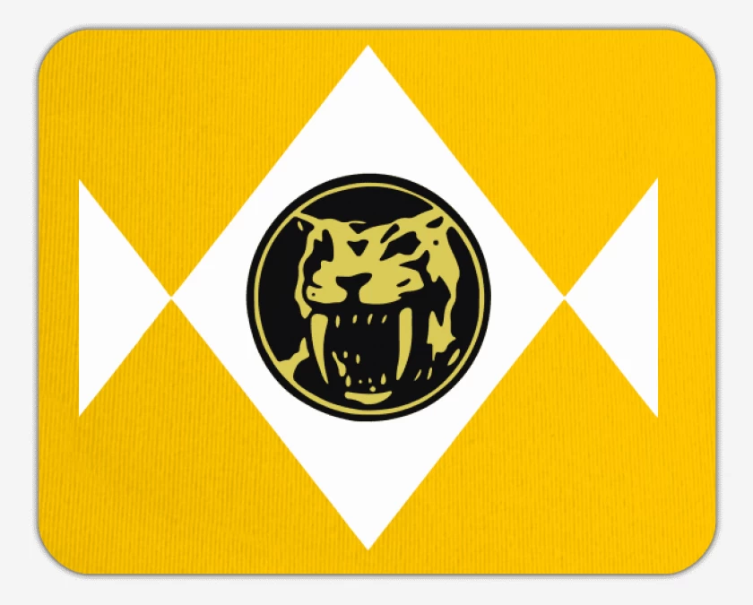 Mousepad Yellow Ranger