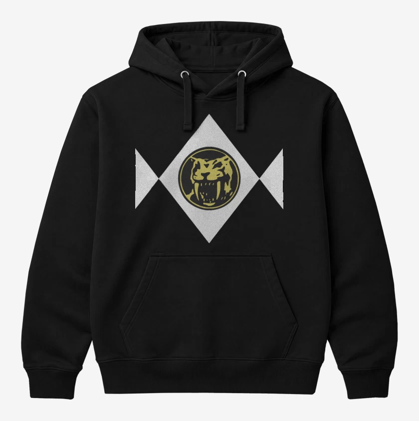 Polerón Canguro Negro de Yellow Ranger