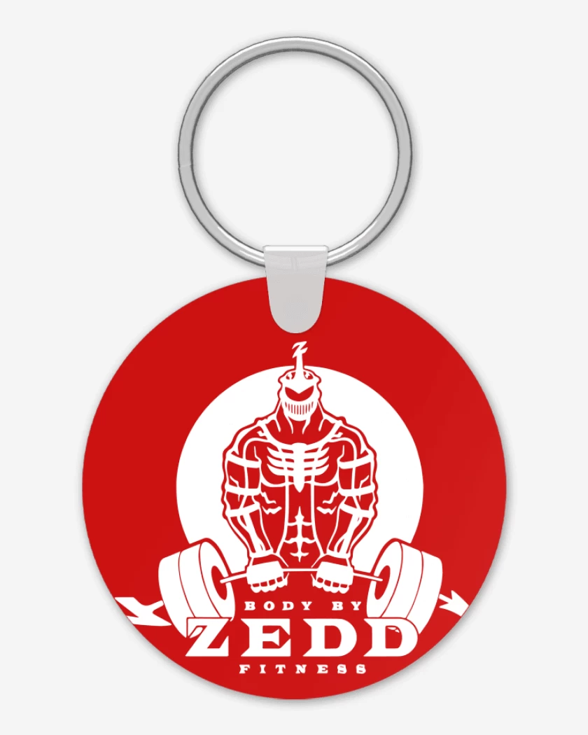 Llavero Rojo de Zedd Fitness
