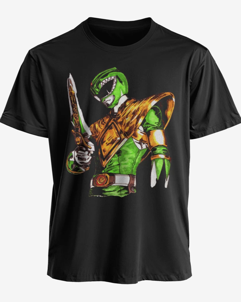 Polera premium Negro de Green Ranger 2