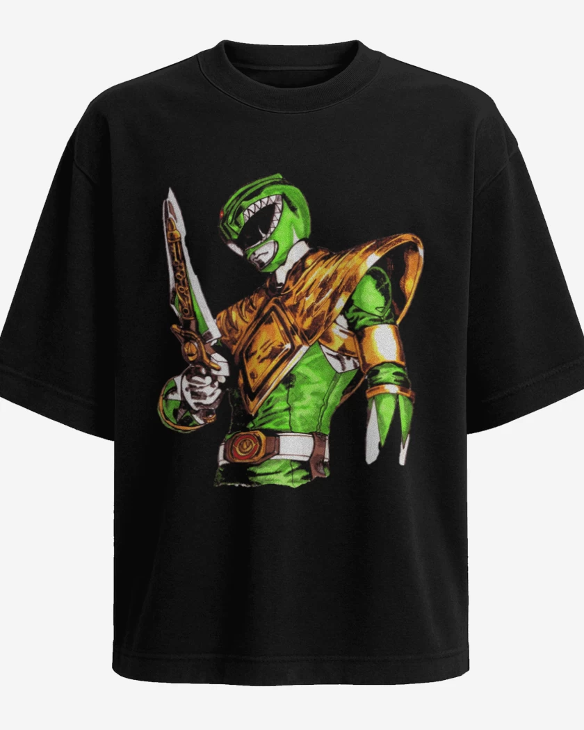 Polera Oversize Green Ranger 2