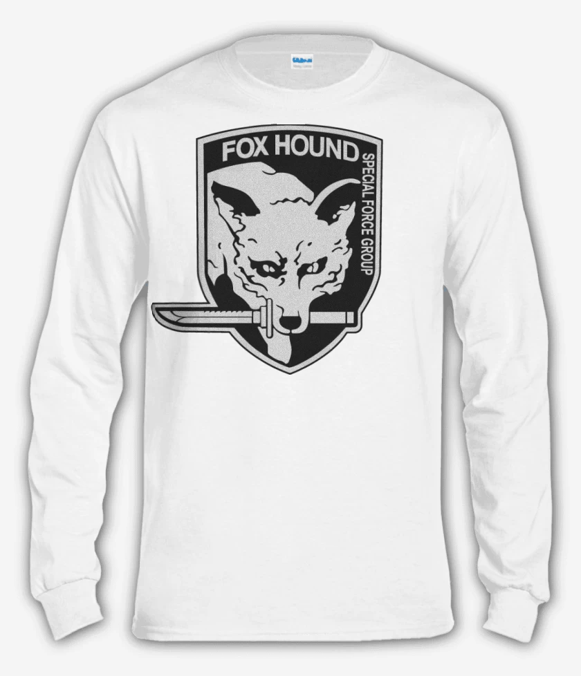 Polera manga larga Blanco de Fox Hound