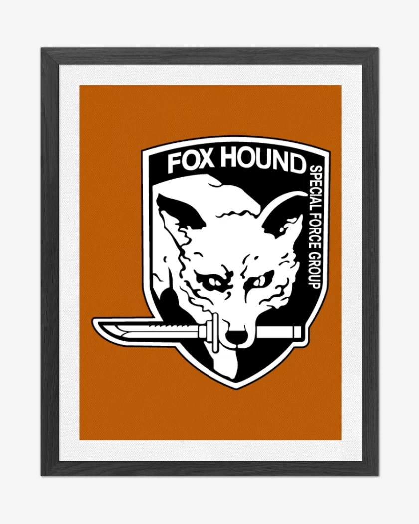 Cuadro decorativo Naranjo de Fox Hound