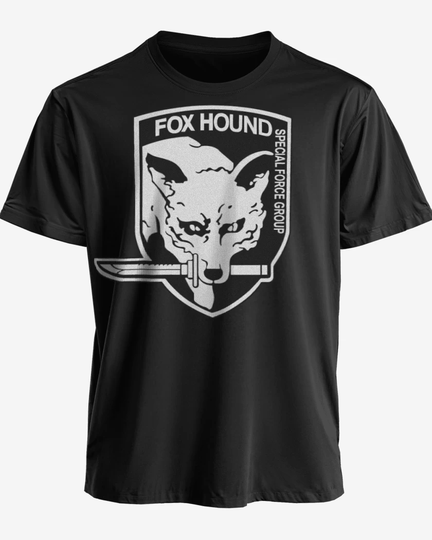 Polera premium Negro de Fox Hound