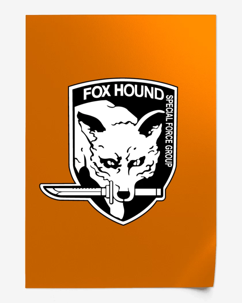 Print Naranjo de Fox Hound