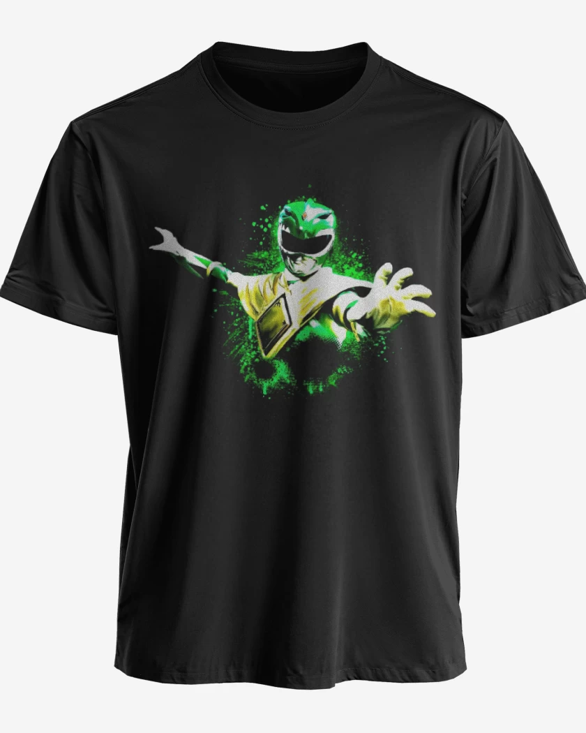 Polera premium Negro de Green Ranger 3