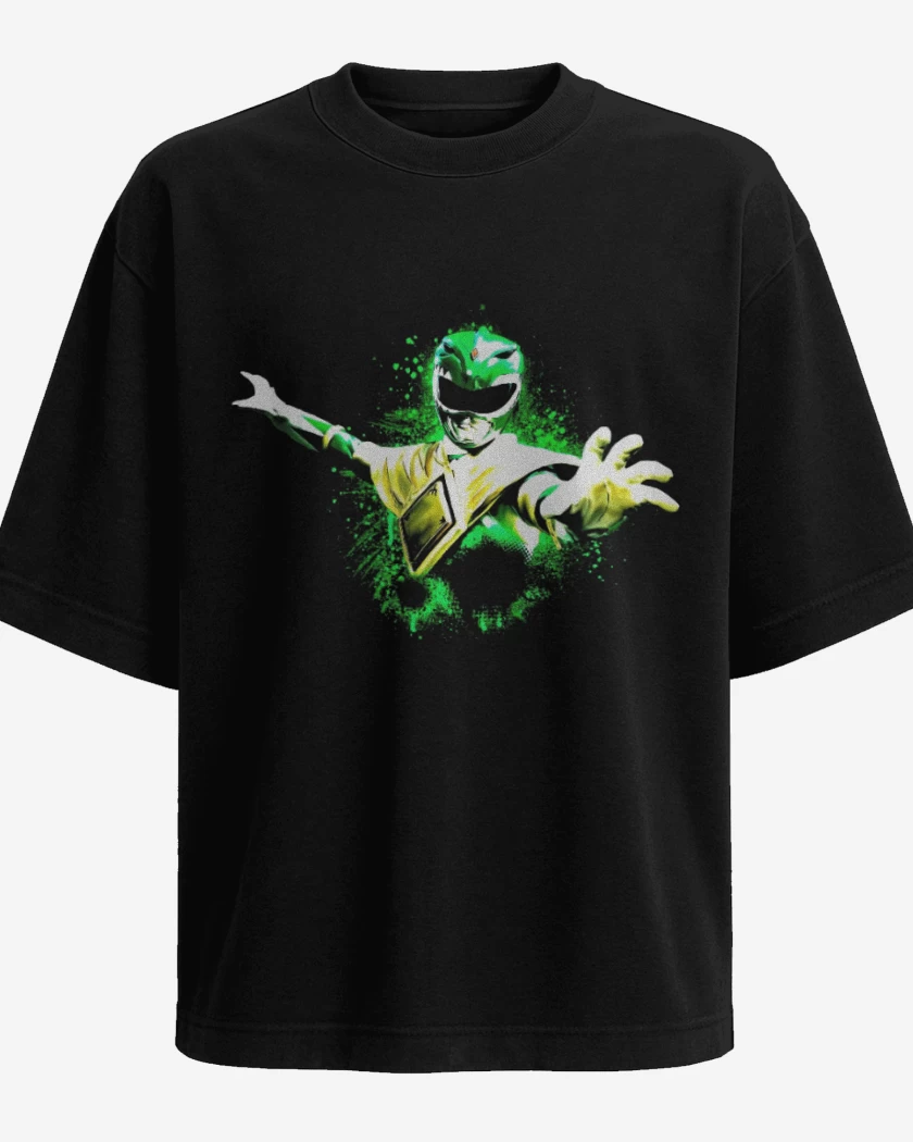 Polera Oversize Green Ranger 3