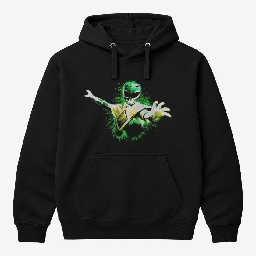 Polerón Canguro Negro de Green Ranger 3
